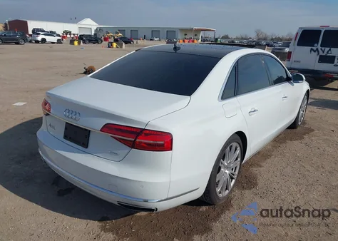 2016 Audi A8 L 3.0T from USA, damaged, VIN WAU34AFD6GN015470